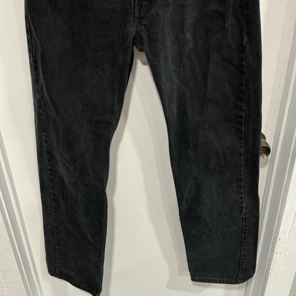 Levi's 505 Men's Regular Fit Jean, 36wx34L - Black, Classic - Picture 6 of 15